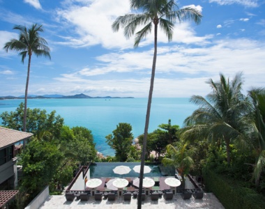 Udsigt fra The Kala Samui, Thailand