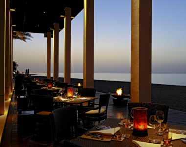 The Beach Restaurant, The Chedi Muscat, Oman