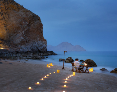 middag_strand_Six Senses Zighy Bay_Oman_mellemøsten