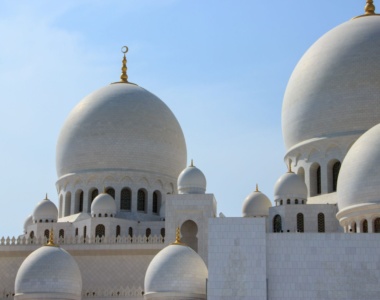 Moskeen i Abu Dhabi