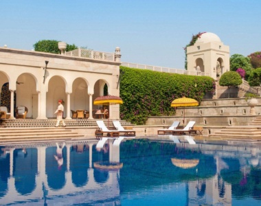 Pool på The Oberoi Vanyavilas, Indien