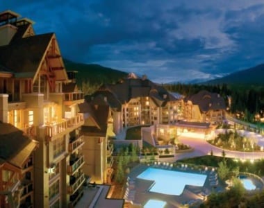 Fantastisk natur omkring Four Seasons Resort, Whistler, Canada