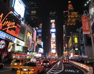 New York om aftenen