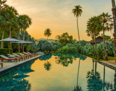 Infinity pool på The Slate, Phuket, Thailand