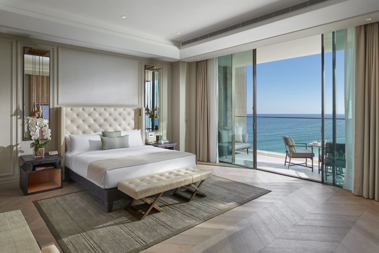 Premier suite med havudsigt på Mandarin Oriental Jumeira, Dubai