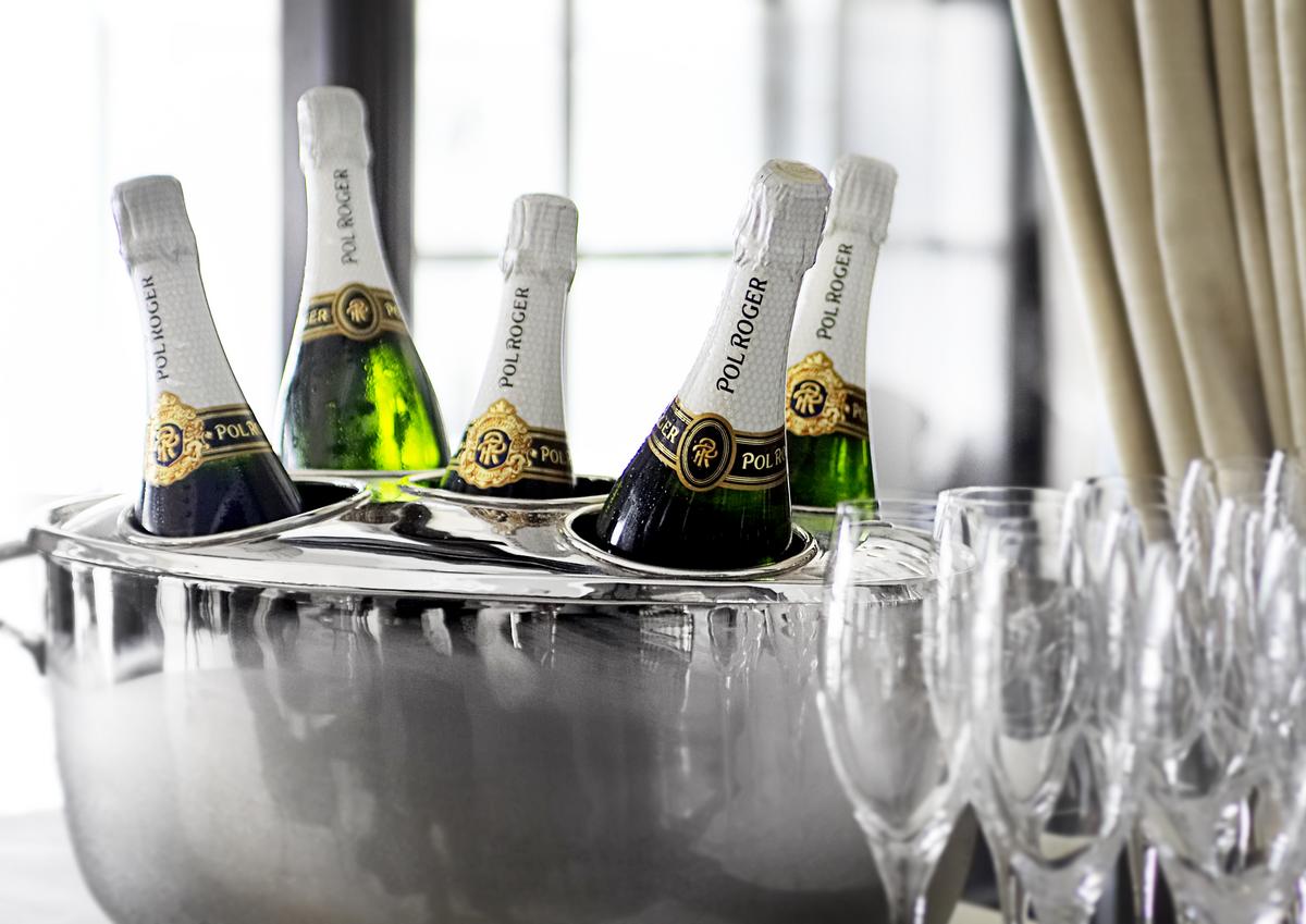 Nyd champagne på hotel D'Angleterre, København