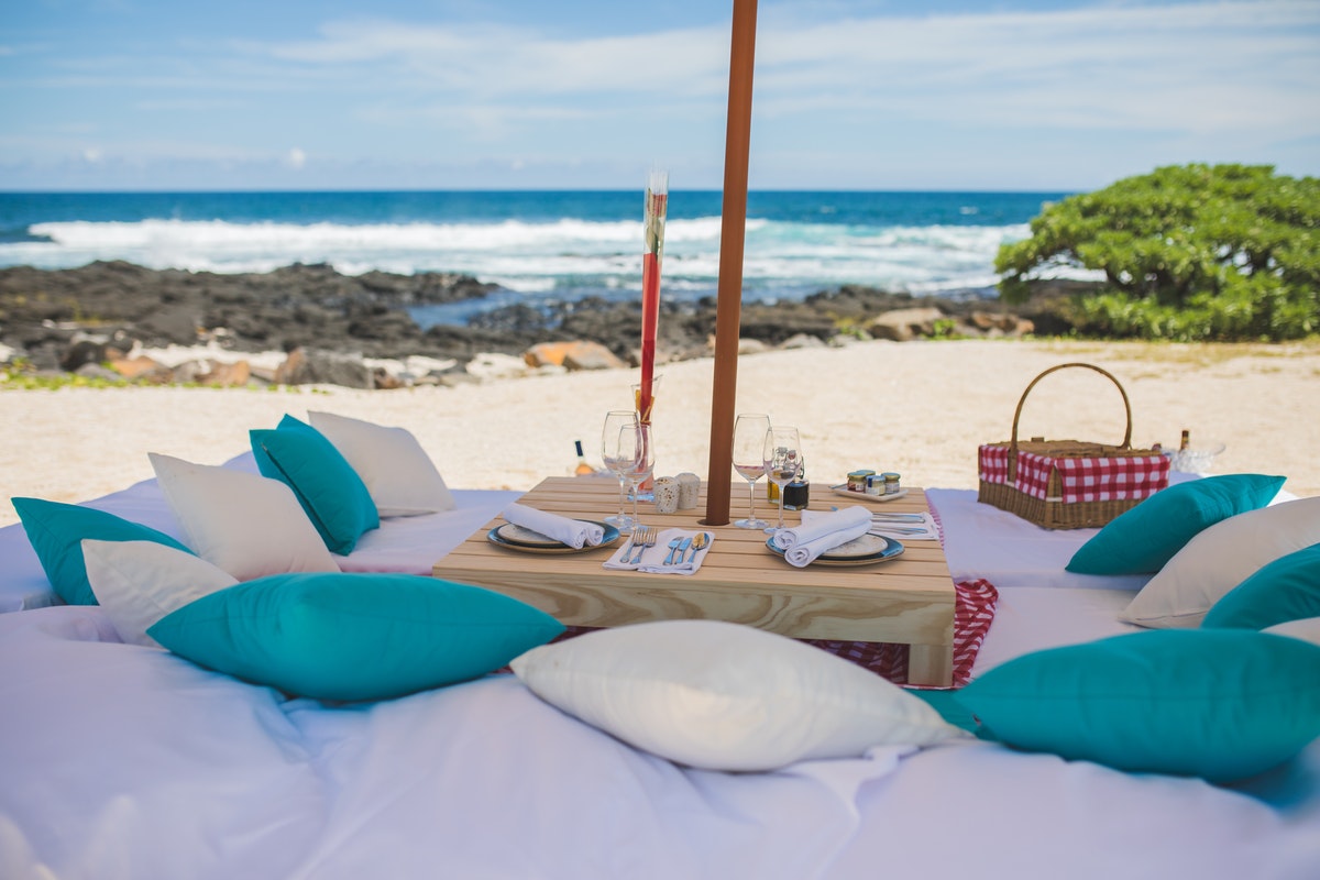 Romantisk picnic for to - Shanti Maurice Resort & Spa, Mauritius