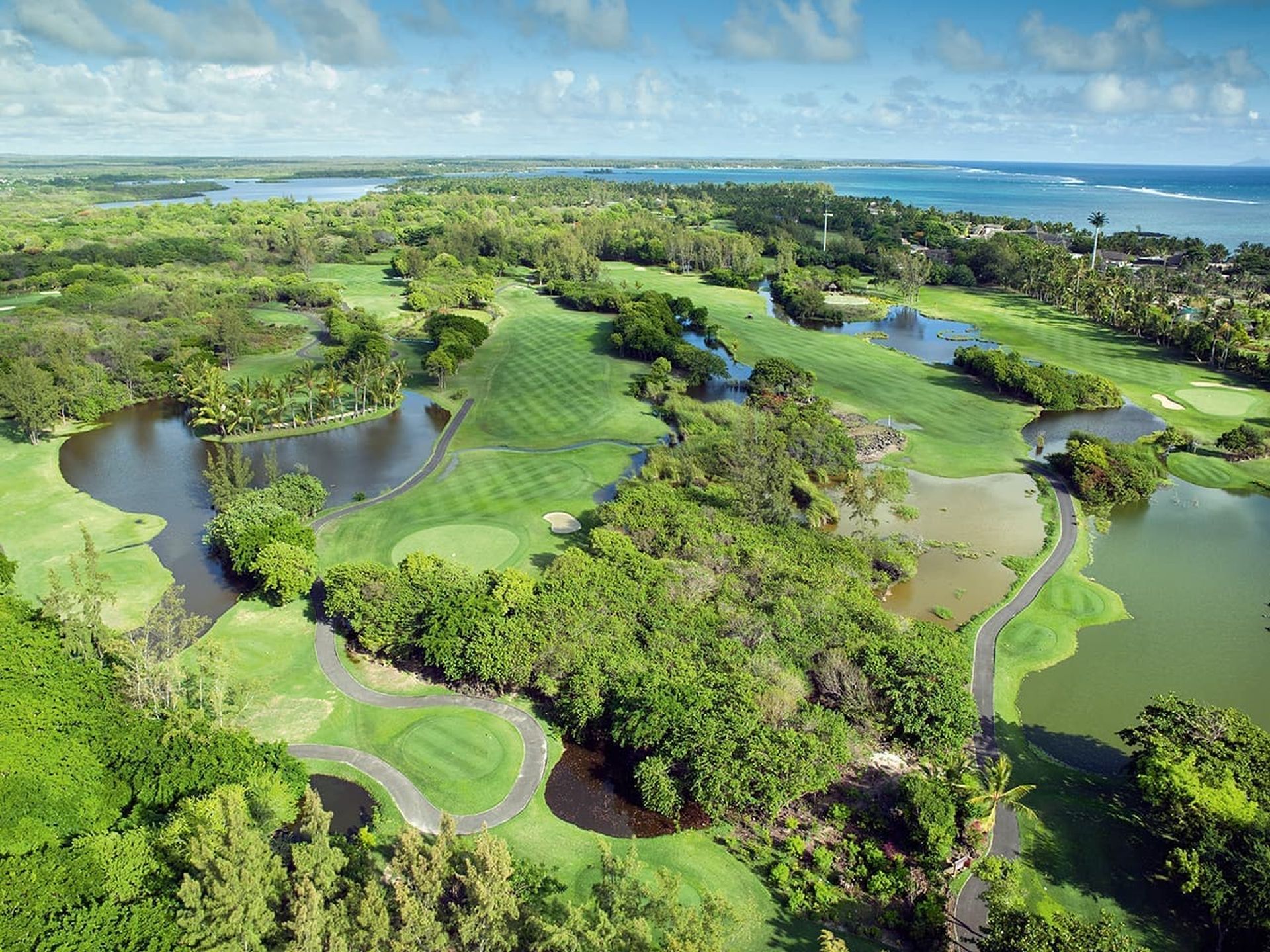 Championsship golfbane nær Constance Prince Maurice, Mauritius