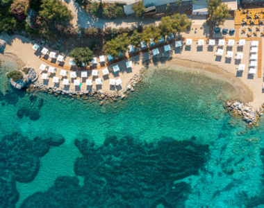 Stranden ved Angsana Corfu, Grækenland