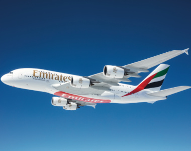 Flyv med Emirates A380