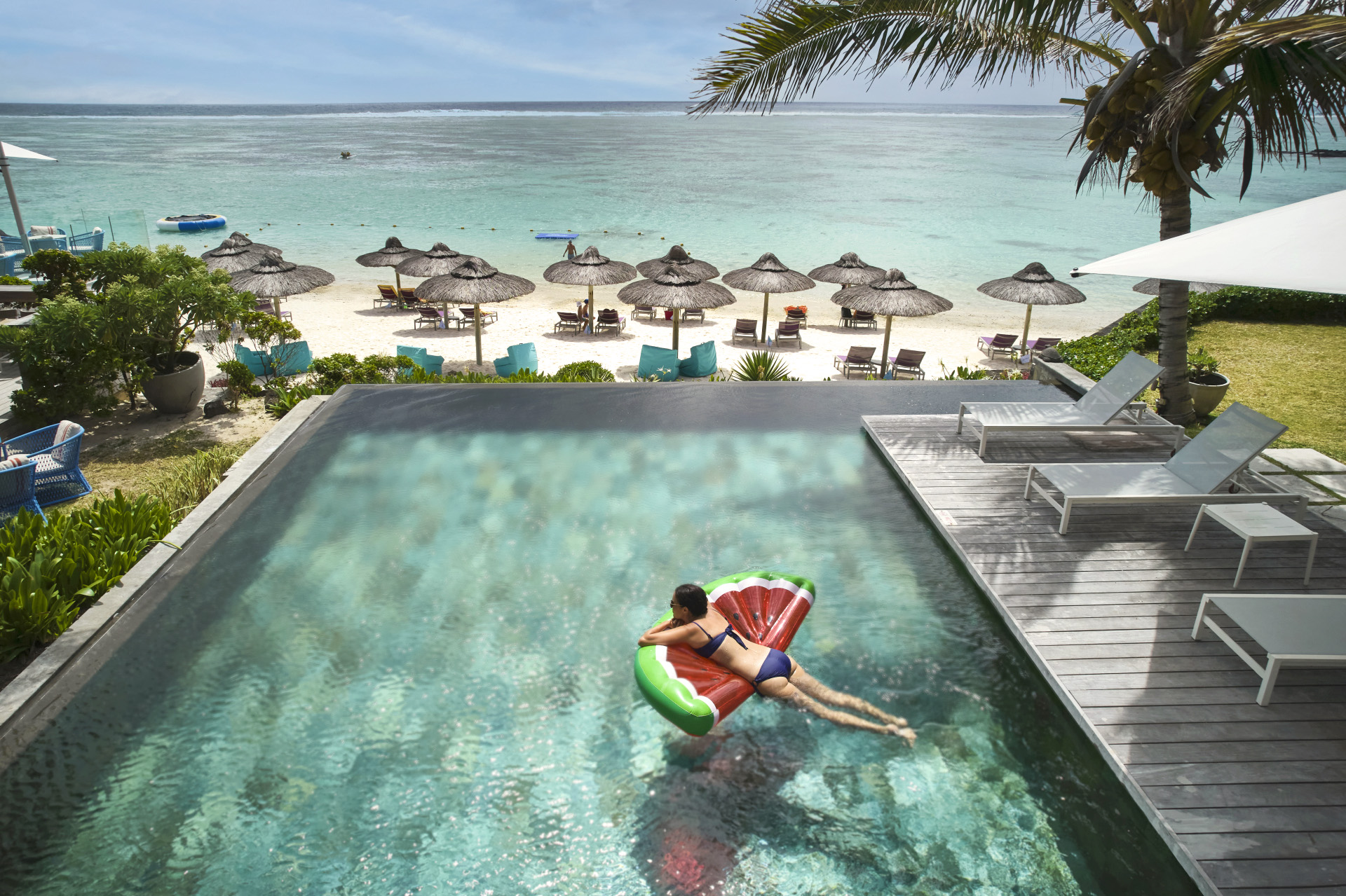 Poolen på Constance C Mauritius Poolen på Constance C Mauritius
