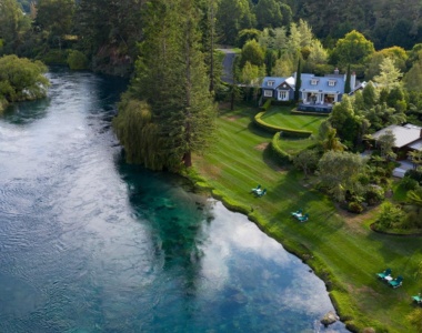 Huka Lodge, Lake Taupo, New Zealand
