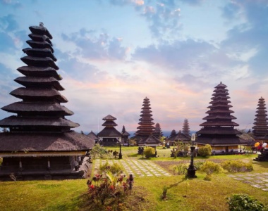 Pura Besakih templet på Bali