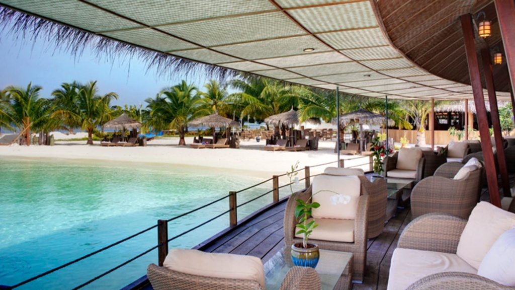 Acqua Alta Bar på Nika Island Resort & Spa, Maldiverne