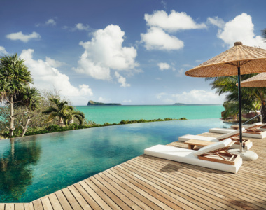 Pool på Paradise Cove Boutique Hotel, Mauritius