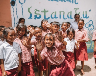 Lokal skole under NIHI Sumbas The Sumba Foundation i Indonesien Lokal skole under NIHI Sumbas The Sumba Foundation i Indonesien