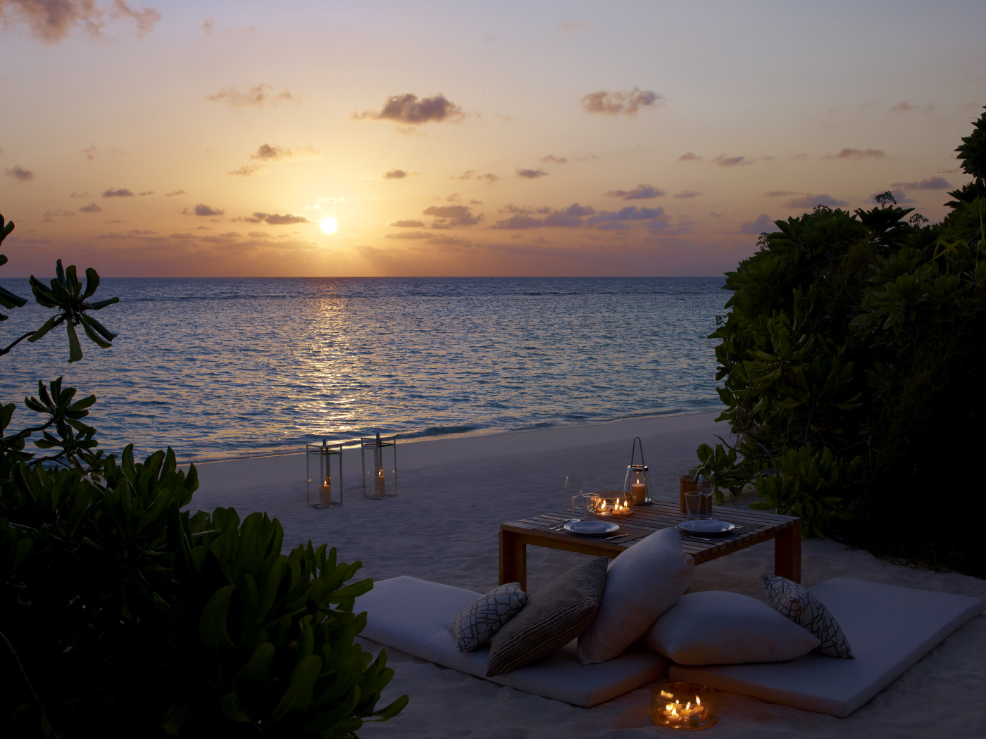 Private dining på Dusit Thani Maldives, Maldiverne Private dining på Dusit Thani Maldives, Maldiverne