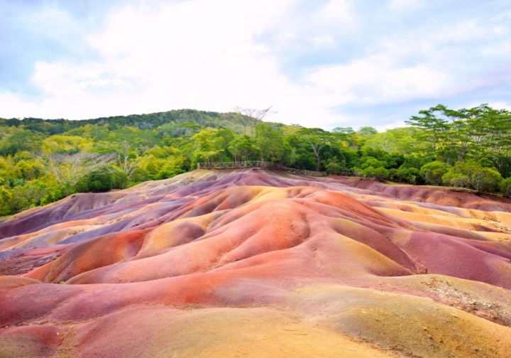 Chamarel Seven Coloured Earths, Mauritius